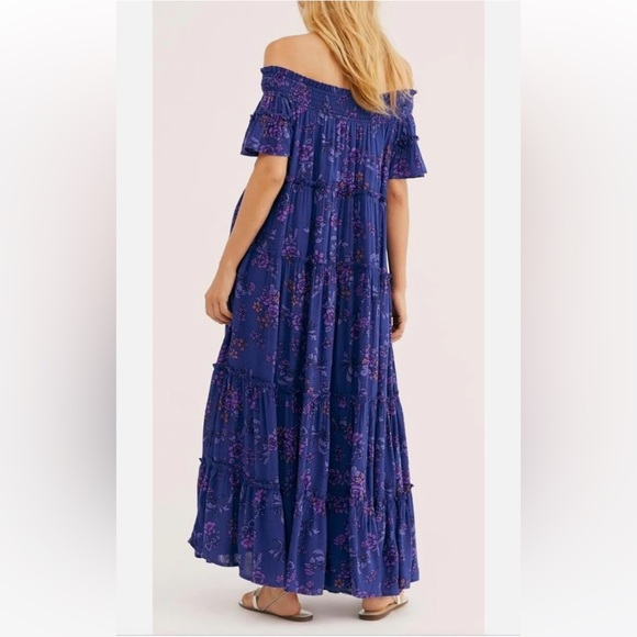 Free People Barclay Maxi Dress Size L - Picture 3 of 6